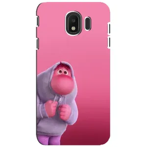 Чехол Головоломка для Samsung Galaxy J4 2018, SM-J400F - (AlphaPrint) (Стыд)