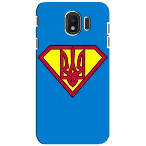 Чехол с картинкой (Патриотический ГЕРБ) на Samsung Galaxy J4 2018, SM-J400F (Super - Герб)