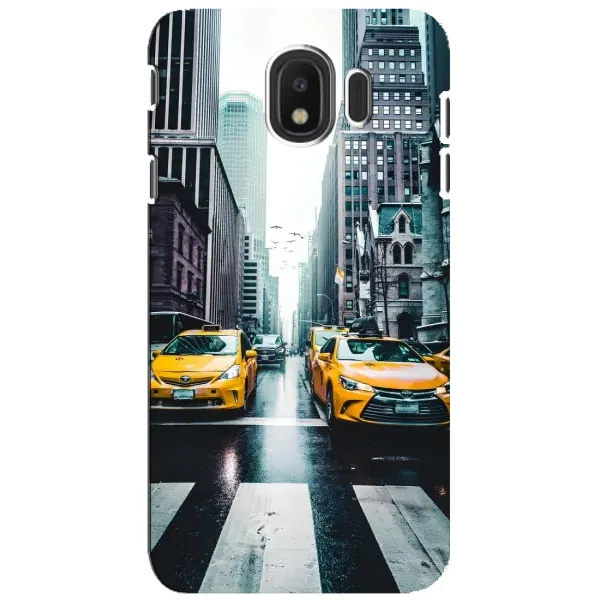 Чехол с рисунком «Такси» для Samsung Galaxy J4 2018 (SM-J400F) Чехол с рисунком «Такси» для Samsung Galaxy J4 2018 (SM-J400F)