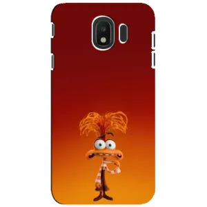 Чехол Головоломка для Samsung Galaxy J4 2018, SM-J400F - (AlphaPrint) (Тревожность)