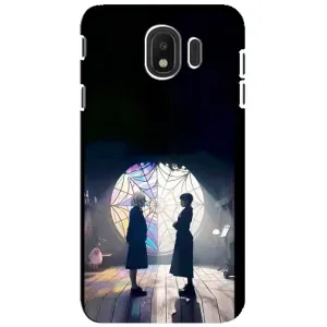 Чехлы с принтом Уэнсдей на Samsung Galaxy J4 2018, SM-J400F (Уэнсдей и Энди)