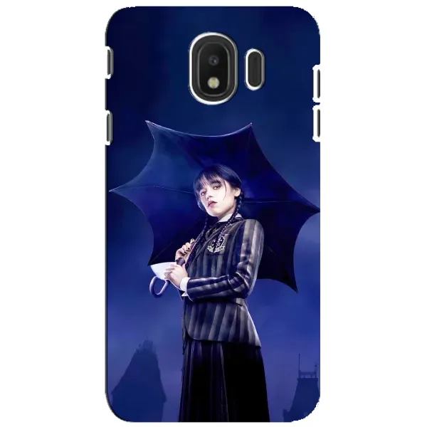 Чехол с рисунком «Уэнсдей с зонтом» для Samsung Galaxy J4 2018 (SM-J400F) Чехол с рисунком «Уэнсдей с зонтом» для Samsung Galaxy J4 2018 (SM-J400F)