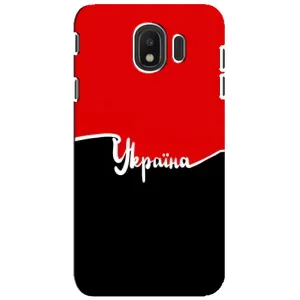 Чехлы УПА (Красно-Чёрный) на Samsung Galaxy J4 2018, SM-J400F (Украина УПА)