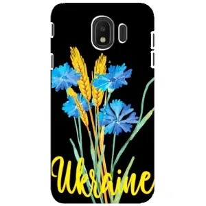 Чохол на Samsung Galaxy J4 2018, SM-J400F (Український дизайн) (Україна в квітах)
