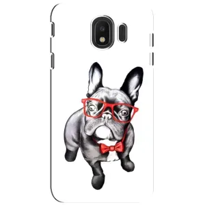 Бампер для Samsung Galaxy J4 2018, SM-J400F з картинкою "Песики" (В окулярах)