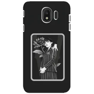 Чехлы с принтом Уэнсдей на Samsung Galaxy J4 2018, SM-J400F (Венсдей картина)