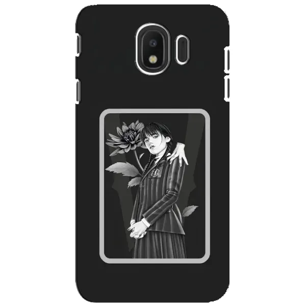 Чехол с рисунком «Венсдей картина» для Samsung Galaxy J4 2018 (SM-J400F) Чехол с рисунком «Венсдей картина» для Samsung Galaxy J4 2018 (SM-J400F)