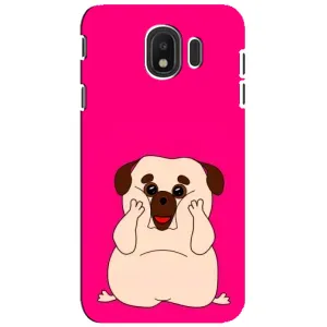 Чохол (ТПУ) Милі песики для Samsung Galaxy J4 2018, SM-J400F (Веселий Мопсік)