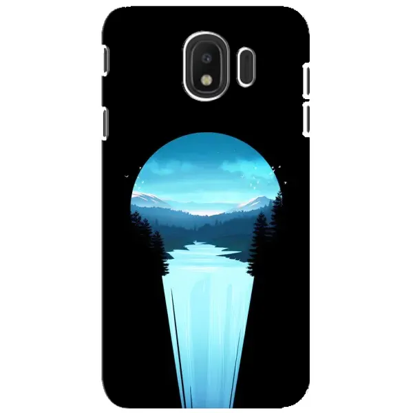 Чехол с рисунком «Синий Водопад» для Samsung Galaxy J4 2018 (SM-J400F) Чехол с рисунком «Синий Водопад» для Samsung Galaxy J4 2018 (SM-J400F)