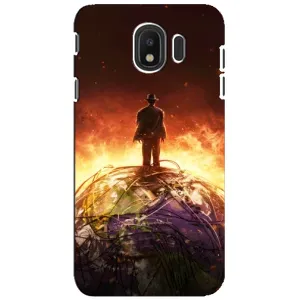 Чехол Оппенгеймер / Oppenheimer на Samsung Galaxy J4 2018, SM-J400F (Ядерщик)