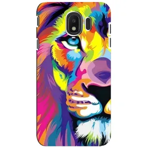 Чохол з картинкою на Samsung Galaxy J4 2018, SM-J400F (Яскравий Лев)
