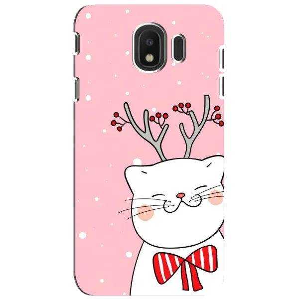 Чехол с рисунком «Зимний кот» для Samsung Galaxy J4 2018 (SM-J400F) Чехол с рисунком «Зимний кот» для Samsung Galaxy J4 2018 (SM-J400F)