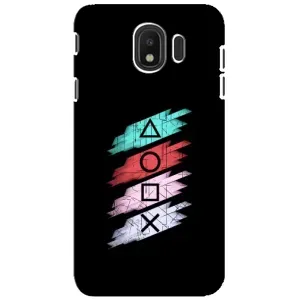 Чехол КИБЕРСПОРТ для Samsung Galaxy J4 2018, SM-J400F (Значки Sony)