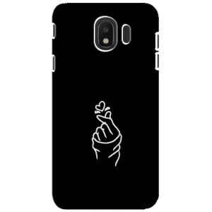 Чехлы (Знак сердечка) на Samsung Galaxy J4 2018, SM-J400F (Знак Сердечка)