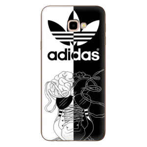 Чехол в стиле "Адидас" для Гелекси Джи4 Плюс (Adidas шнурки)