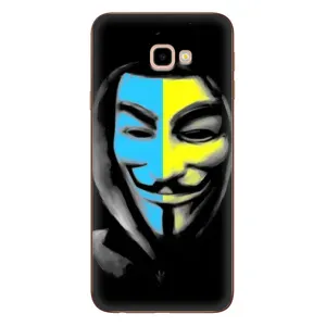 Чехол с Украинской символикой на Гелекси Джи4 Плюс (Анонимус патриот)