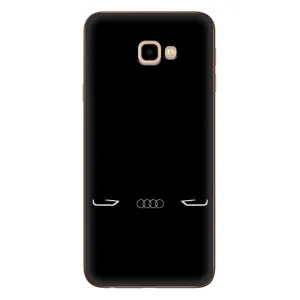 Силіконовий бампер з картинкою машини на Samsung Galaxy J4+, J4 Plus, J415 (Сілует Audi)