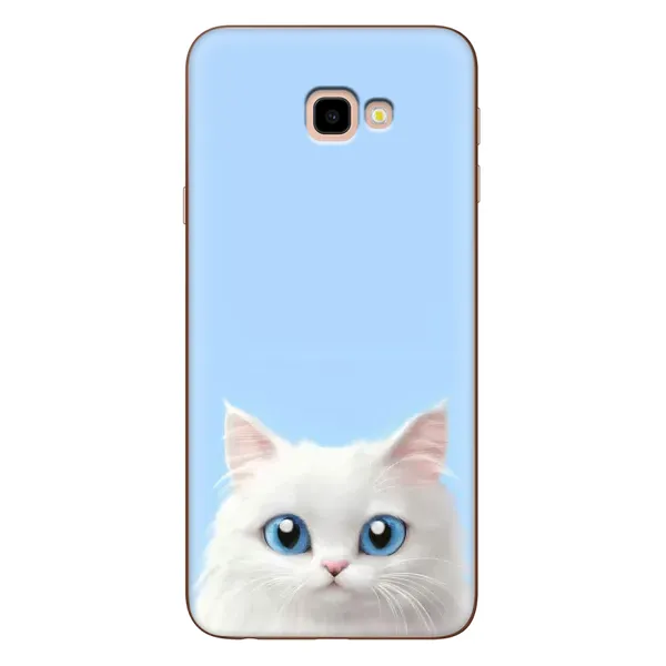 Чехол с рисунком «Белый кот» для Samsung Galaxy J4 Plus (J4+, J415) Чехол с рисунком «Белый кот» для Samsung Galaxy J4 Plus (J4+, J415)