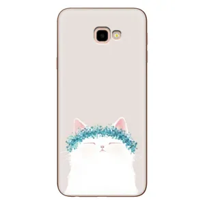 Чохол на тематику: Коти для Samsung Galaxy J4 Plus (J4+, J415) (Білий котик)