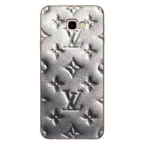 Текстурный Чехол Louis Vuitton для Гелекси Джи4 Плюс (Бежевый ЛВ)
