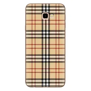 Чехол с рисунком «Burberry стиль» для Samsung Galaxy J4 Plus (J4+, J415)