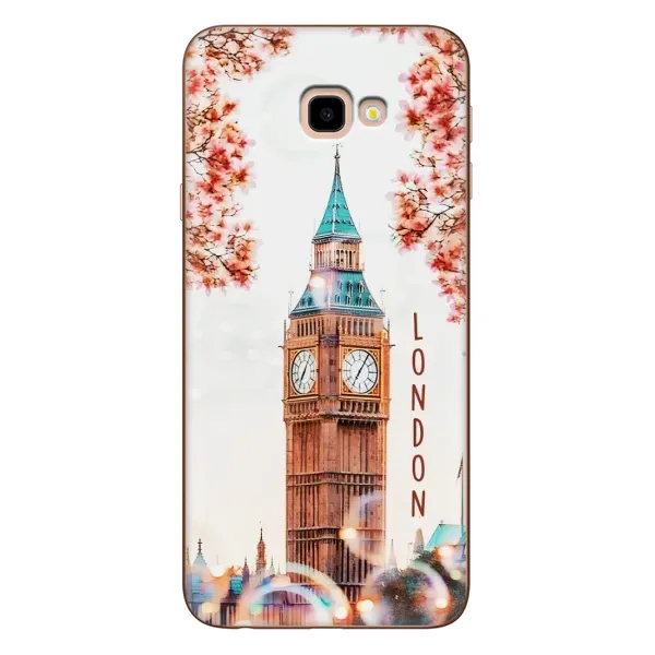 Чехол с рисунком «Часы Лондон» для Samsung Galaxy J4 Plus (J4+, J415)