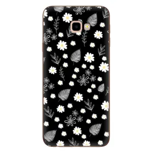 Чохли з тематикою "КВІТИ" на Samsung Galaxy J4+, J4 Plus, J415 (цвітіння на чорному)