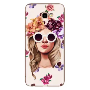 Чохол з картинкою Модні Дівчата Samsung Galaxy J4+, J4 Plus, J415 (Дівчина в окулярах)
