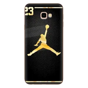 Силиконовый Чехол Nike Air Jordan на Гелекси Джи4 Плюс (Джордан 23)