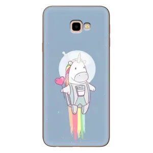 Чехол Unicorn на Samsung Galaxy J4+, J4 Plus, J415 (Единорог космонавт)
