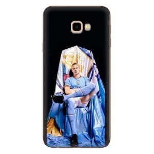 Чехлы с принтом для Samsung Galaxy J4+, J4 Plus, J415 Футболист (футболист Холанн)