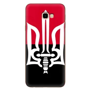 Чехлы УПА (Красно-Чёрный) на Samsung Galaxy J4+, J4 Plus, J415 (Герб Украины)