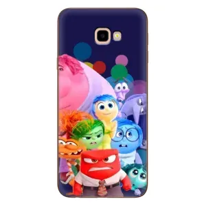 Чехол Головоломка для Samsung Galaxy J4+, J4 Plus, J415 - (AlphaPrint) (Герои головоломки)