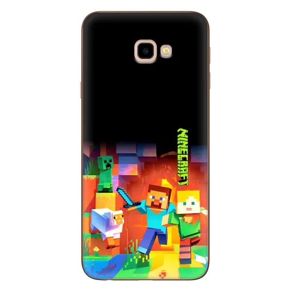 Чехол с рисунком «Герой Майнкрафт» для Samsung Galaxy J4 Plus (J4+, J415) Чехол с рисунком «Герой Майнкрафт» для Samsung Galaxy J4 Plus (J4+, J415)