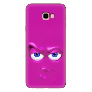 Силиконовые Чехлы (смешные стикеры) для Samsung Galaxy J4+, J4 Plus, J415 (Хитрая мордочка)