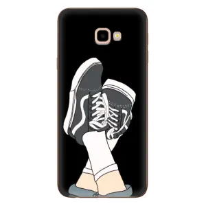 Чохол з Прикольним Принтом на Samsung Galaxy J4+, J4 Plus, J415 (Кеди)
