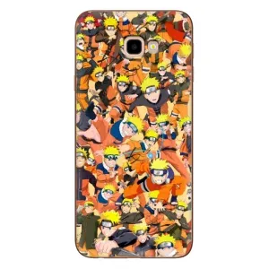 Чохли з принтом НАРУТО на Samsung Galaxy J4+, J4 Plus, J415 (Коллаж Наруто)