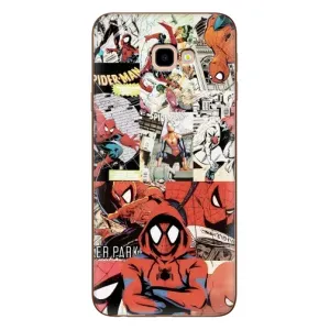 Чехол Супергерой Человека Паука на Samsung Galaxy J4+, J4 Plus, J415 (Комикс Паука)
