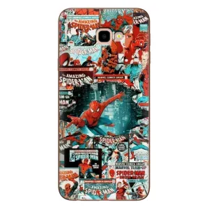 Чехол Супергерой Человека Паука на Samsung Galaxy J4+, J4 Plus, J415 (Комиксы Человек Паук)