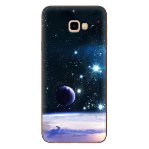 Чехол (ТПУ) с планетами на Samsung Galaxy J4+, J4 Plus, J415 (Космический вид)