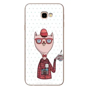 Чохол на тематику: Коти для Samsung Galaxy J4 Plus (J4+, J415) (Кіт аристократ)