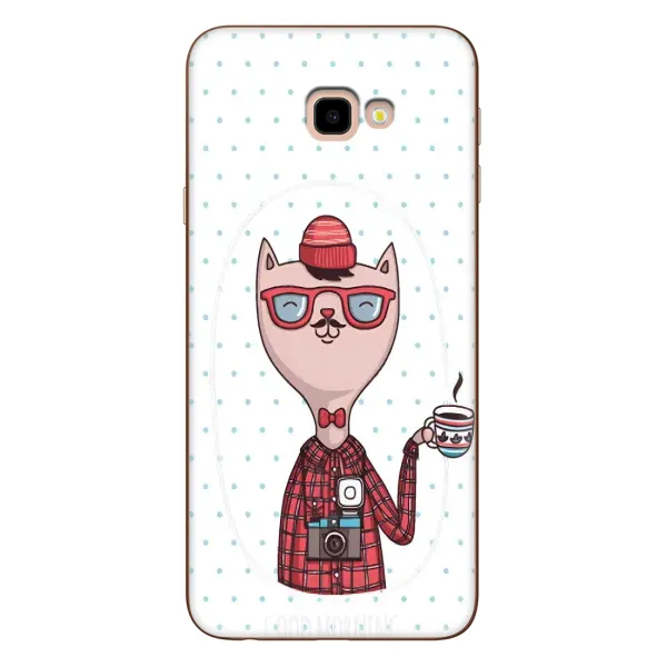 Чехол с рисунком «Кот аристократ» для Samsung Galaxy J4 Plus (J4+, J415) Чехол с рисунком «Кот аристократ» для Samsung Galaxy J4 Plus (J4+, J415)