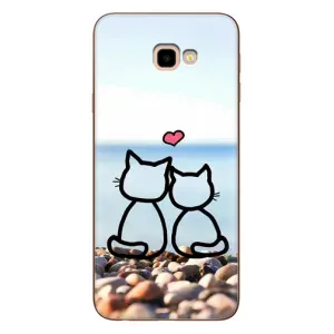 Силиконовые Чехлы Любимому человеку для Samsung Galaxy J4+, J4 Plus, J415 (Котейки)
