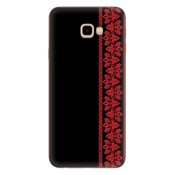 Чехол с рисунком «Красная Вышиванка» для Samsung Galaxy J4 Plus (J4+, J415) Чехол с рисунком «Красная Вышиванка» для Samsung Galaxy J4 Plus (J4+, J415)