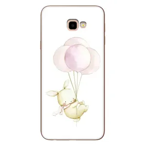 Силіконовий бампер з картинкою звірів для Samsung Galaxy J4+, J4 Plus, J415 (Кролик та кульки)