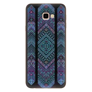 Силиконовый Чехол на Samsung Galaxy J4+, J4 Plus, J415 (Крутой орнамент)