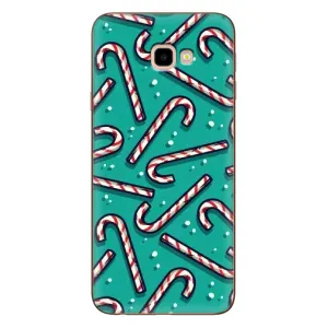 Силиконовый бампер на рождество для Samsung Galaxy J4+, J4 Plus, J415 (Леденцы)