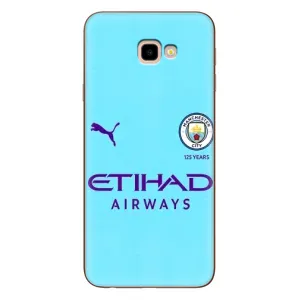 Силиконовые Чехлы принт Футбол на Samsung Galaxy J4+, J4 Plus, J415 (Man City)