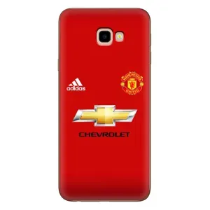 Силиконовые Чехлы принт Футбол на Samsung Galaxy J4+, J4 Plus, J415 (Man United)