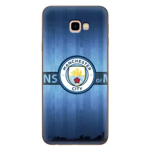 Силиконовые Чехлы принт Футбол на Samsung Galaxy J4+, J4 Plus, J415 (ManCity)